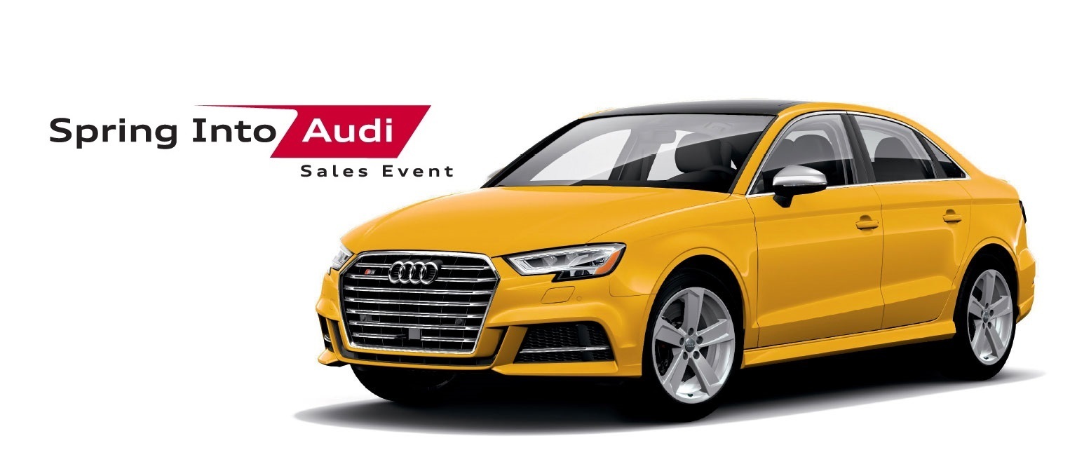 Spring Into Audi Sales Event – A3/S3 Spring Into Audi Sales Event – A3/S3